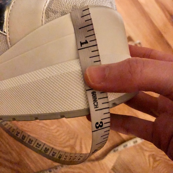 Michael Kors White/Silver Sneakers NWT - Picture 8 of 8